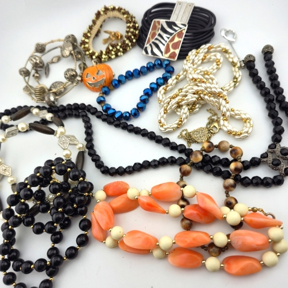 Mystery Jewelry Lot – Exactly as Pictured – Vintage & Modern Mix - Picture 1 of 4